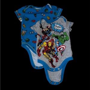 superhero onesie set